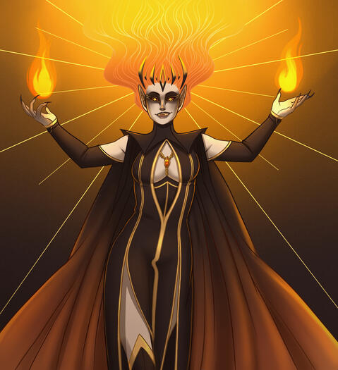 Sauron - Own version of canon Character
